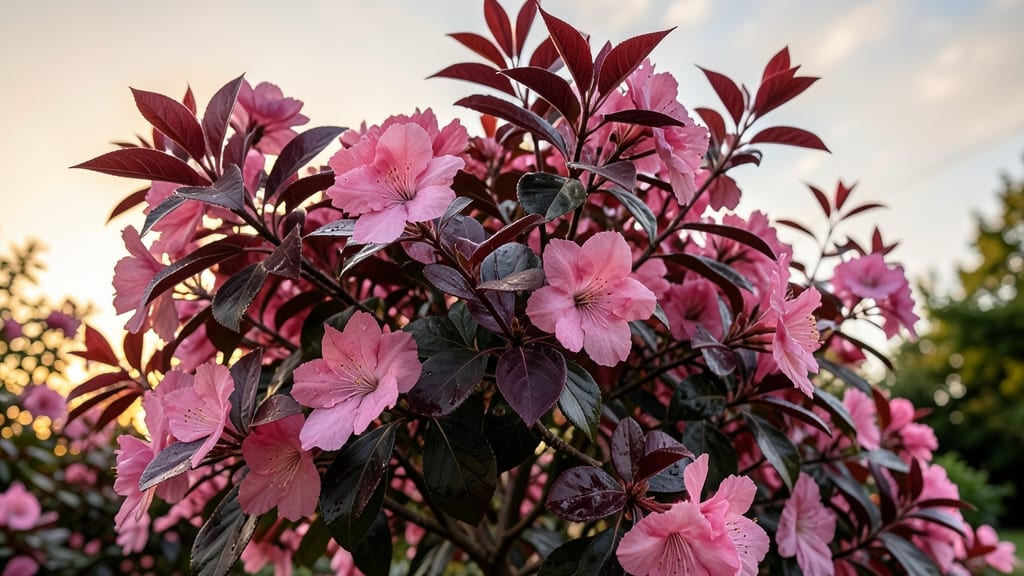 Weigela 'Wine and Roses'