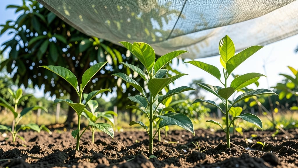 Protecting Seedlings from Direct Sunlight