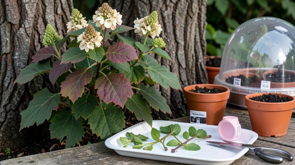 Propagate Oak Leaf Hydrangea: Layering Success for Bushy, Blooming Plants