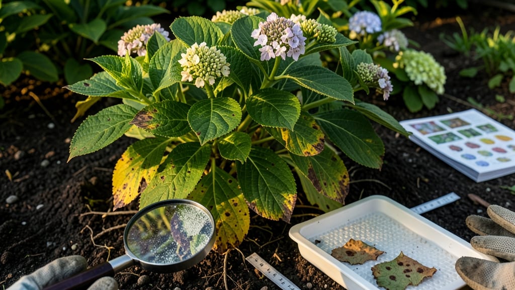 Hydrangea Leaf Issues: Yellowing Fix With Pruning and Soil Tests