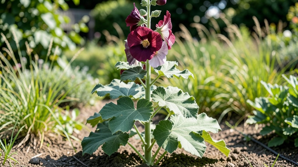 Hollyhock Leaf Shape: Key Botanical Traits and Varietal Differences Explained