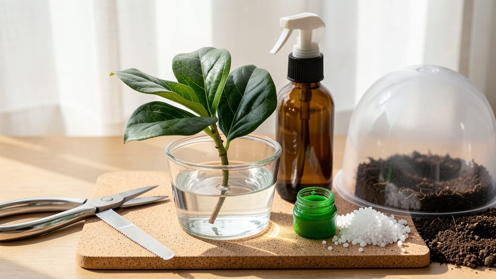 How to Propagate Fiddle Leaf Fig: Water-Only Method for 90% Success Rate