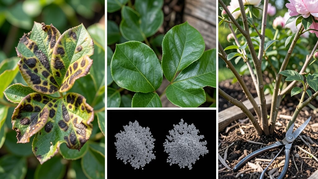 Peony Leaf Blotch: Fungal Spot Cure With Organic Neem Oil Spray