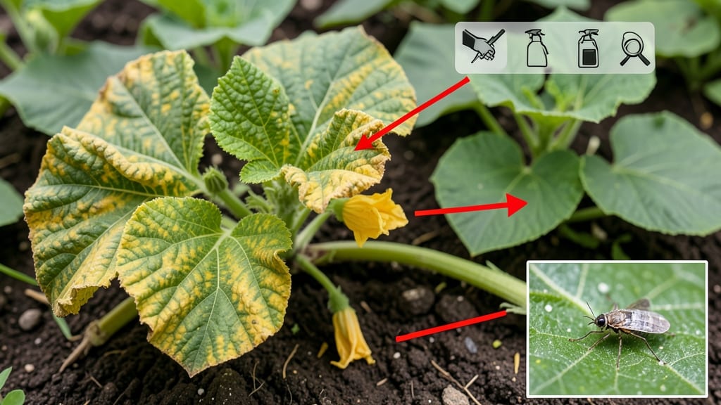 Squash Leaf Curl Virus Treatment: Organic Spray Protocol for Stunted Vines