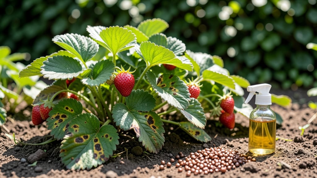 Leaf Spot on Strawberry Plants: Copper Spray Cure That Stops Spread Fast