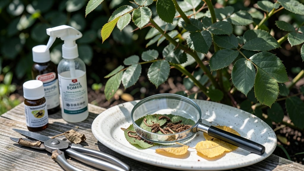 Rose Leaf Miner Control: Natural Spray That Stops Damage in 24 Hours