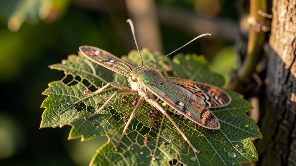 Grape Leaf Skeletonizer Moth: Natural Traps and Sprays for Organic Gardens