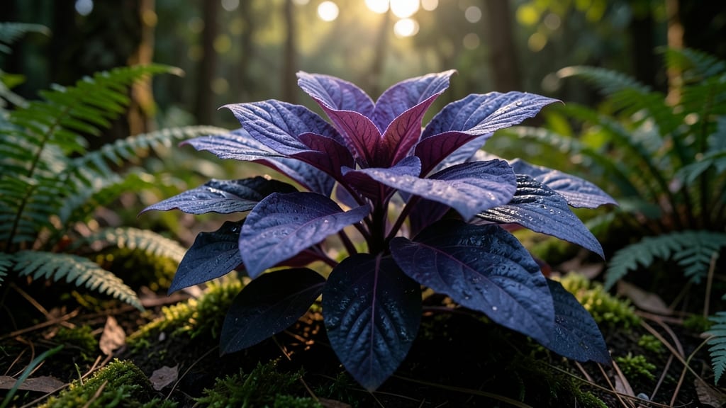 Heavenly Blue Coleus for Tropical Garden Accents