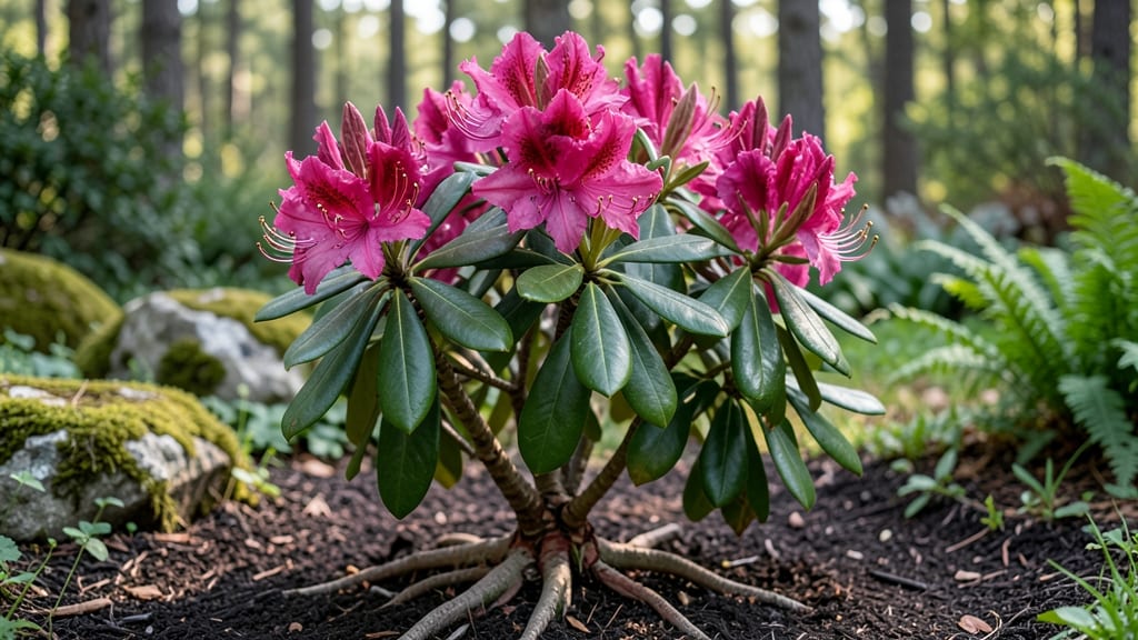 Catawba Rhododendron Leaf: Natural Pest Repellent for Gardens