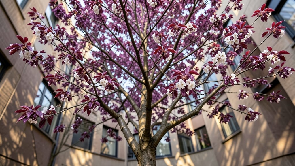 Purple Leaf Plum Tree for Spring Spectacle