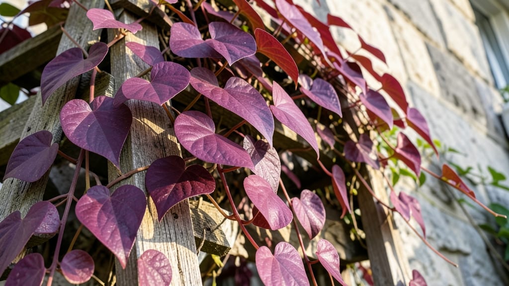 Purple Heart Vine for Vertical Garden Walls