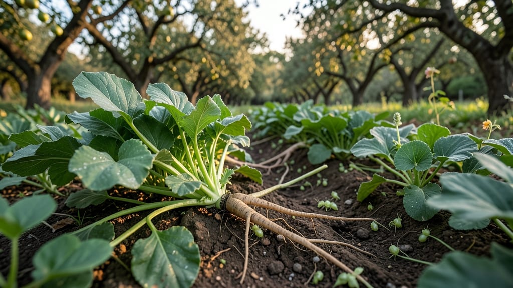 Chicory Roots for Natural Pest Barriers