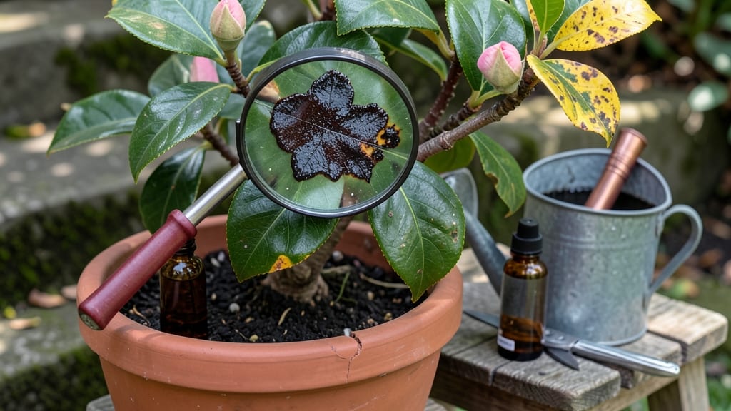 Camellia Leaf Disease Identification: Spotting and Treating Common Fungal Issues