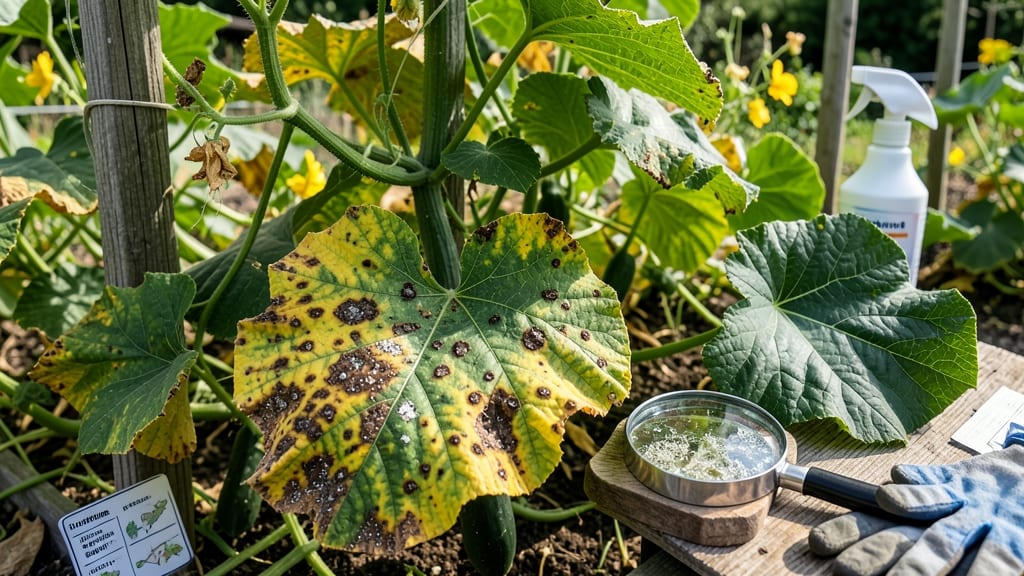 Cucumber Leaf Disease: Identify, Treat, and Prevent Fungal Spread