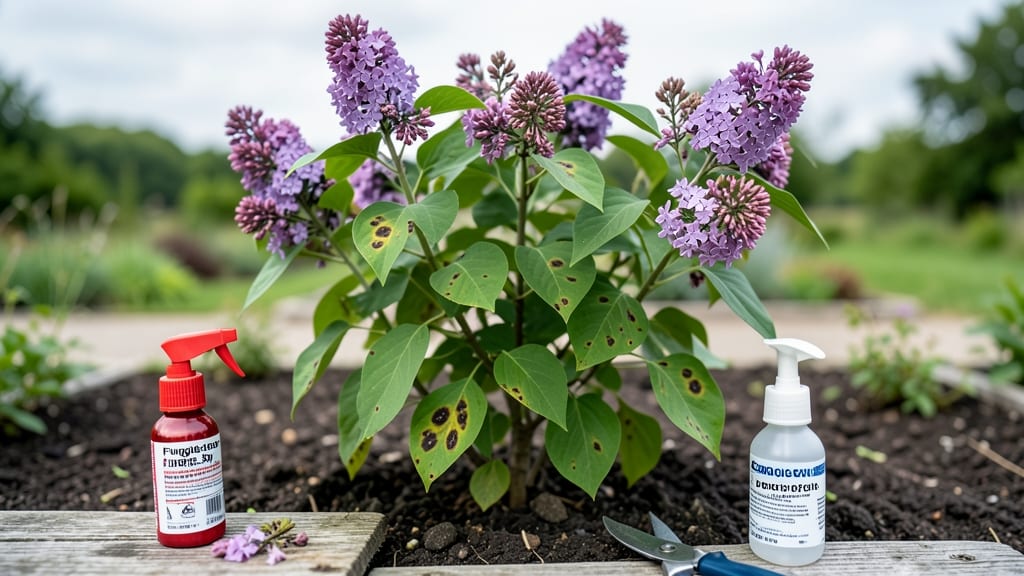 Lilac Leaf Spot: Copper-Free Organic Spray That Stops Spots in Days