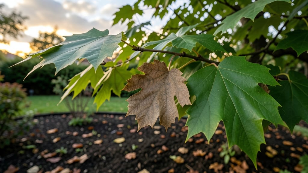 A Dead Leaf: Identify and Remove Before It Spreads Disease