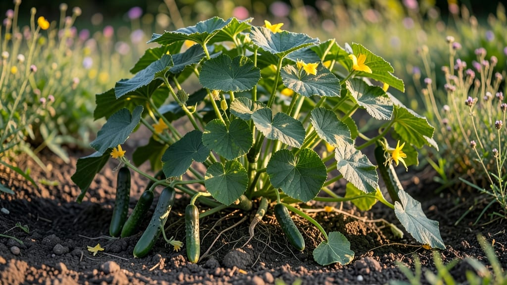 Arkansas Little Leaf Cucumbers: Compact Vines for Year-Round Harvests in Small Spaces