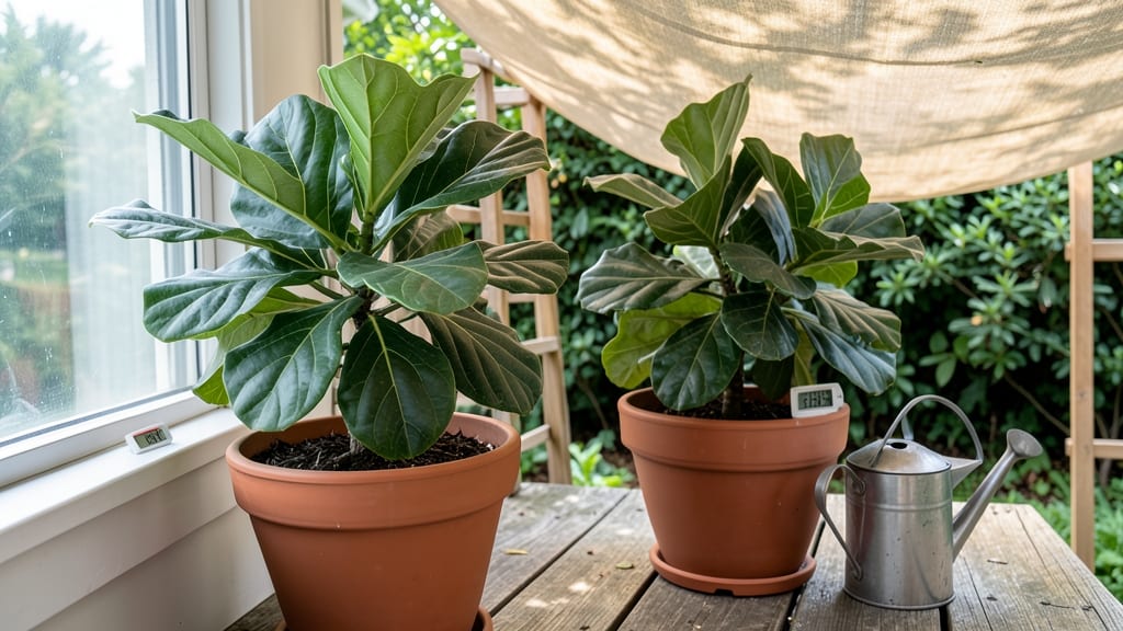 Can You Put Your Fiddle Leaf Fig Outside: Seasonal Care Rules and Risks