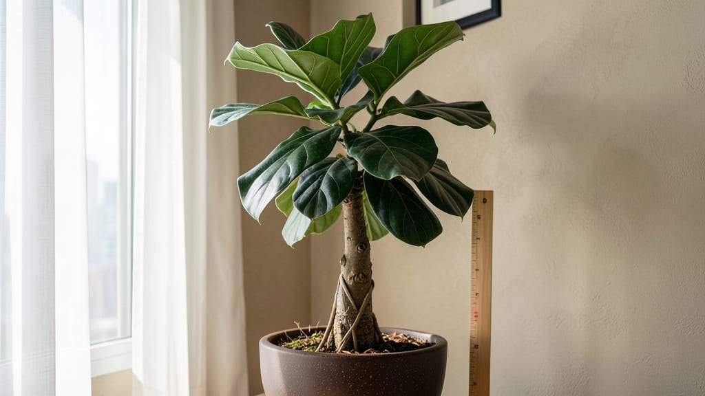 Fiddle Leaf Fig How Tall Do They Grow: Mature Size by Variety and Growth Conditions