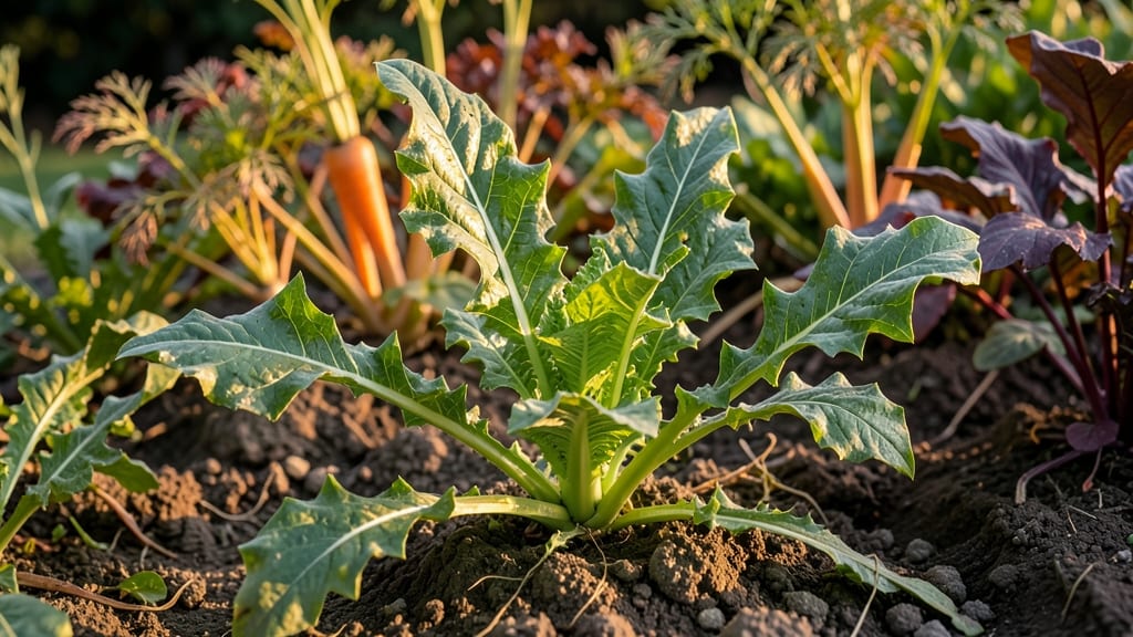 Endive's Bitter Crunch Against Root Maggots