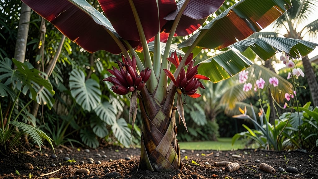 Red Banana Leaf Tree Growing Guide: Tropical Vine Mastery for Year-Round Harvests