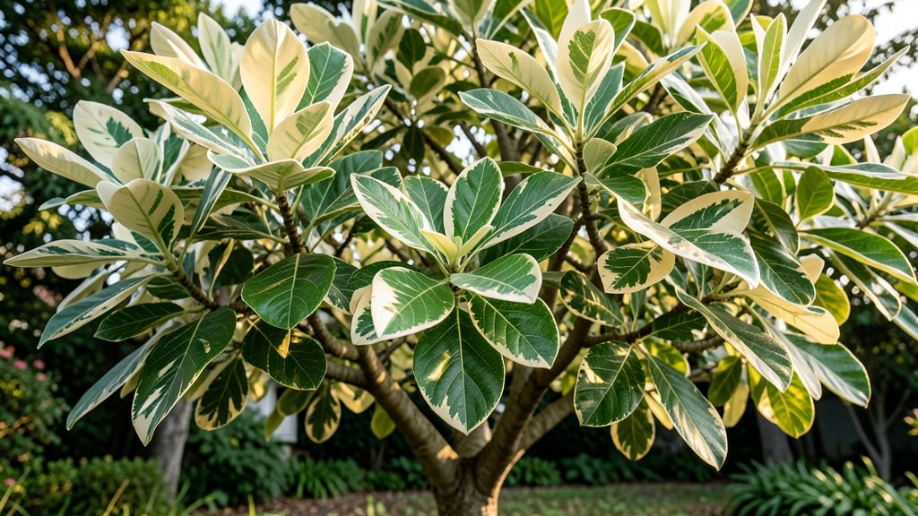 Celeste Fig Tree with Variegated Leaves