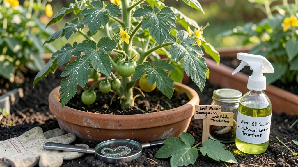 Leaf Miner Cure: Neem Oil Spray That Stops Damage Fast