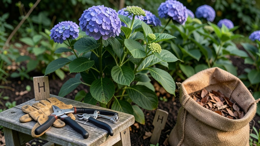 Bigleaf Hydrangea Pruning: Year-Round Bloom Revival Through Strategic Cuts