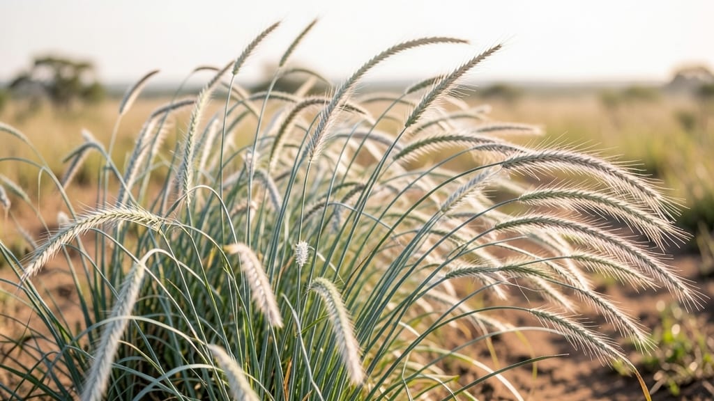 Pampas Grass for Textured Windbreaks