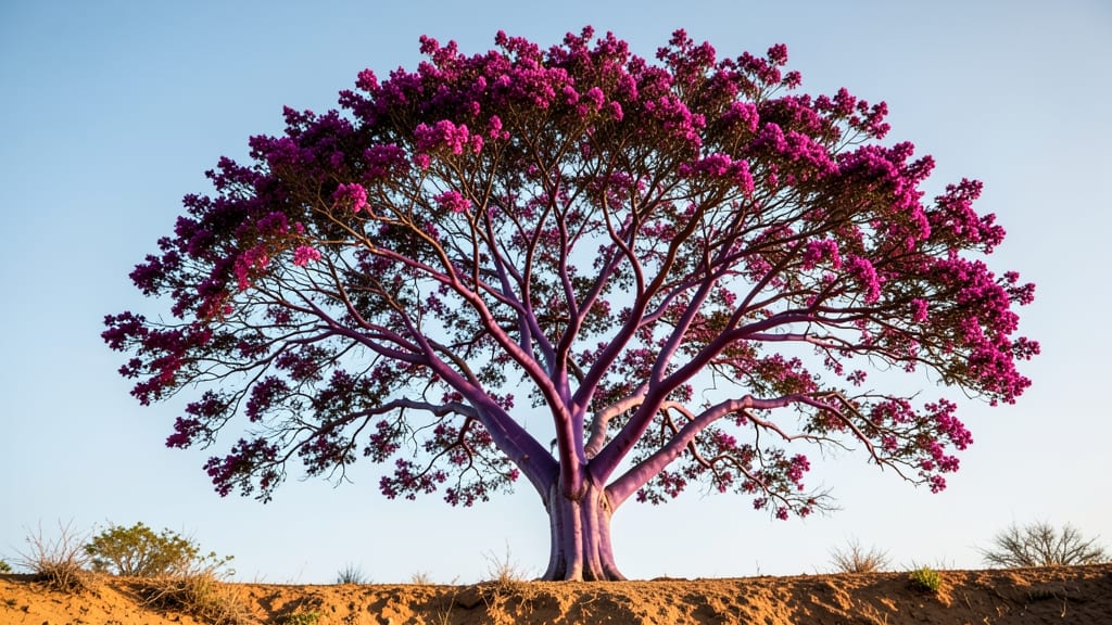 Crape Myrtle 'Tifheaven' Purple Leaf