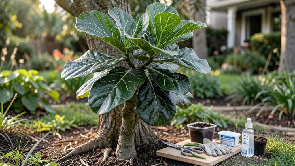 How to Prune Fiddle Leaf Fig Plants: Year-Round Health Through Strategic Cuts