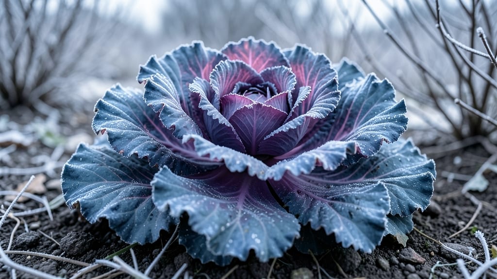 Ornamental Kale for Winter Interest