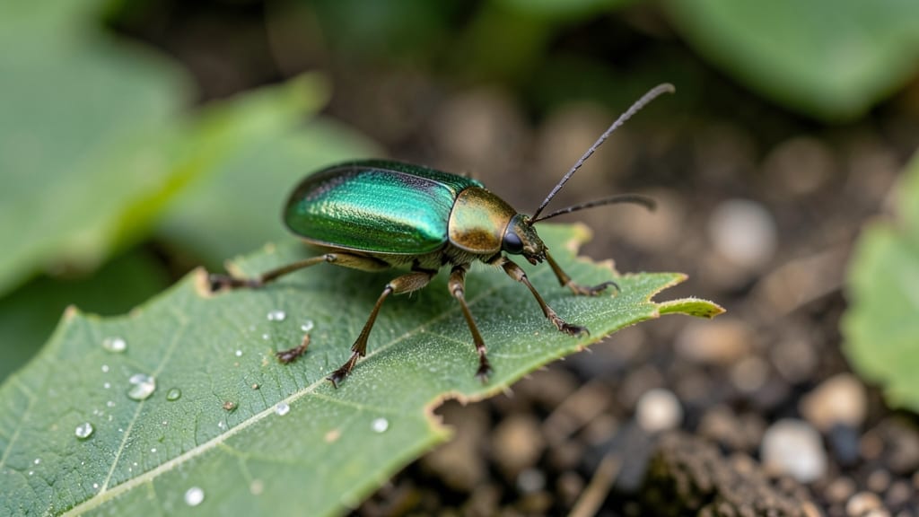 Leaf Cutter Beetle Damage: Neem Oil Spray Fix for Chewed Leaves