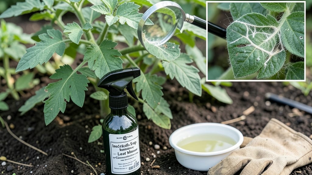 Insecticidal Soap for Leaf Miners: Organic Defense That Stops Larvae Dead