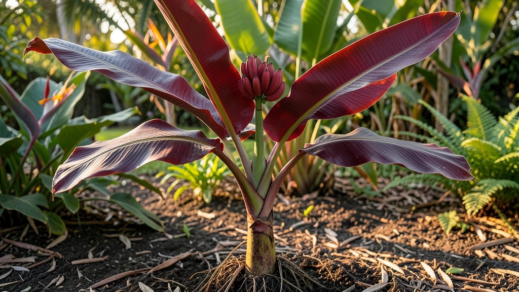 Red Banana Leaf Growing Guide: Tropical Vine Mastery for Year-Round Harvests