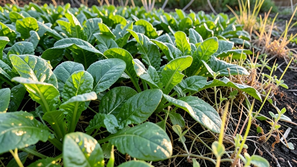 Mustard Greens to Smother Weeds Naturally