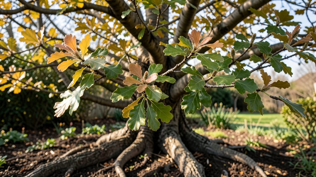 Oak Leaf Growths: Revitalize Yellowing Leaves in 3 Steps