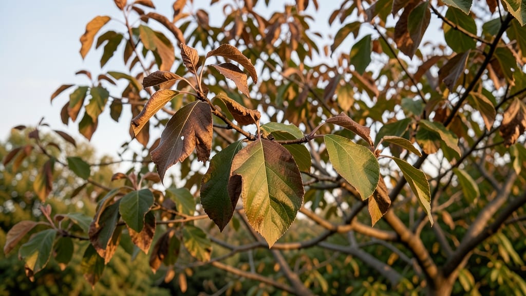 Bacterial Leaf Scorch Symptoms