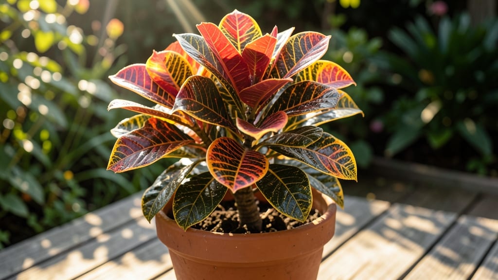 Croton for Bold Tropical Foliage
