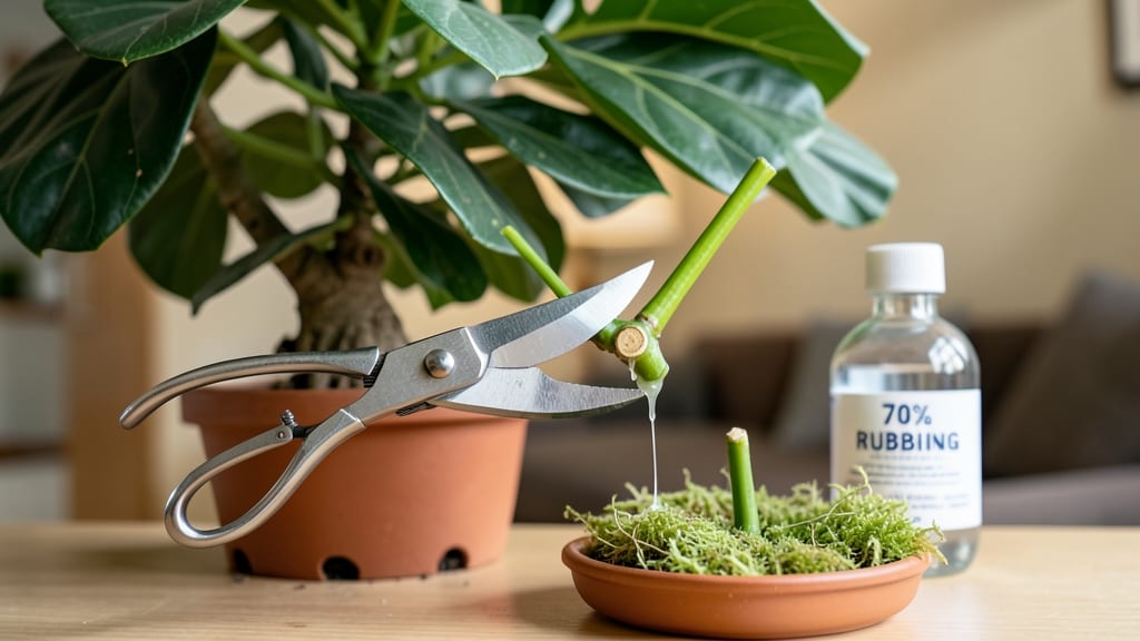 How to Cut a Fiddle Leaf Fig Plant: Precision Pruning for Bushier Growth
